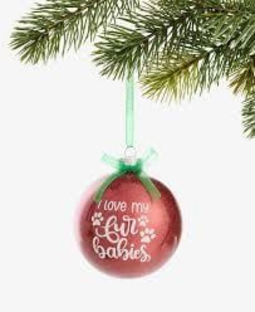 Macy’s Holiday Lane pets I Love My Fur Babies Christmas Ornament